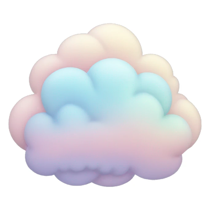 Pastel Cloud sticker