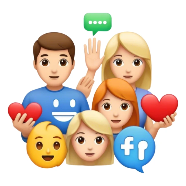 social networks sticker