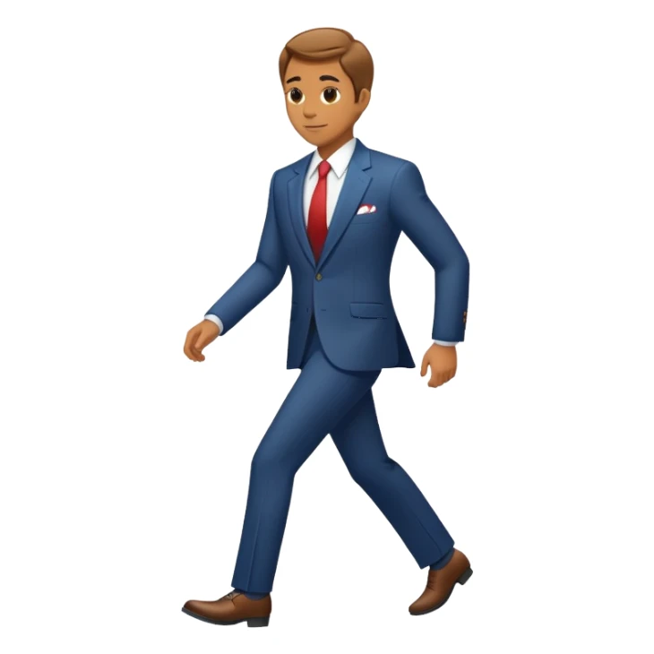 Man walking into a casino sticker