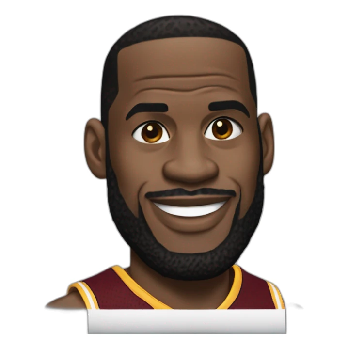 Lebron james qui se lebron jamed sticker