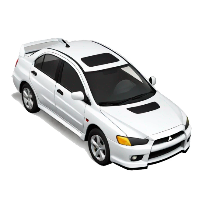 Mitsubishi lancer sticker