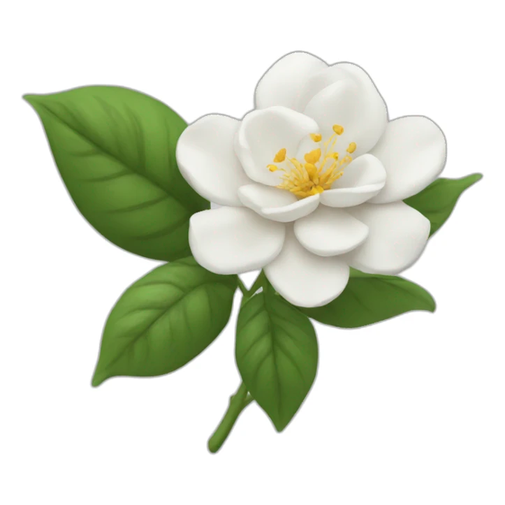 Flor Rosa blanca sticker