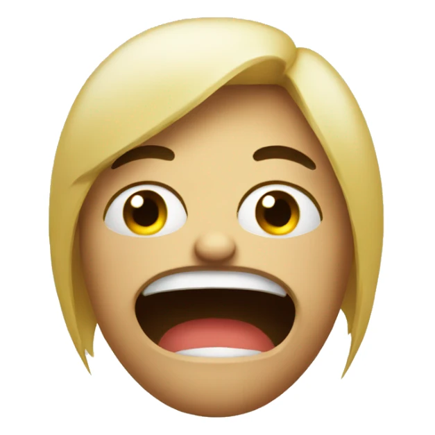 Crying with louder sticker