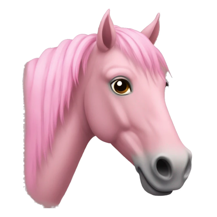 Un caballo rosa sticker