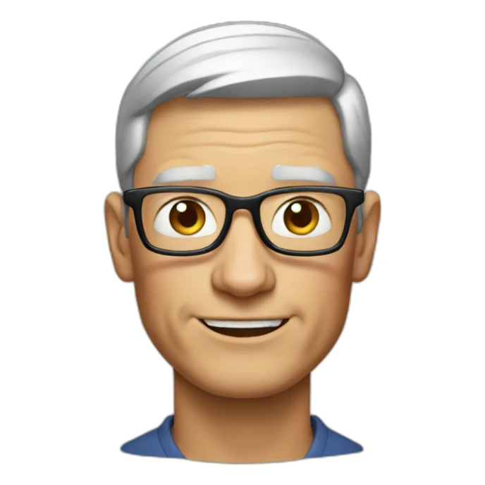 Tim Cook emoji sticker