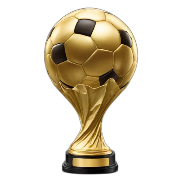 Ballon d’or trophy sticker