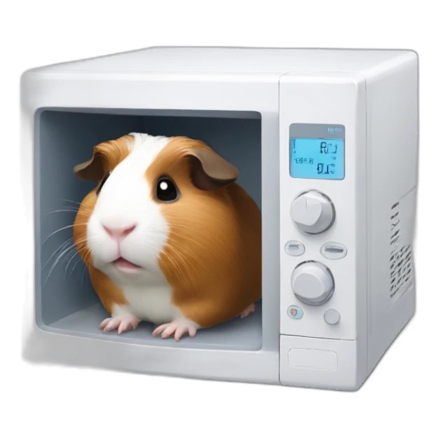 microwave guineapig sticker