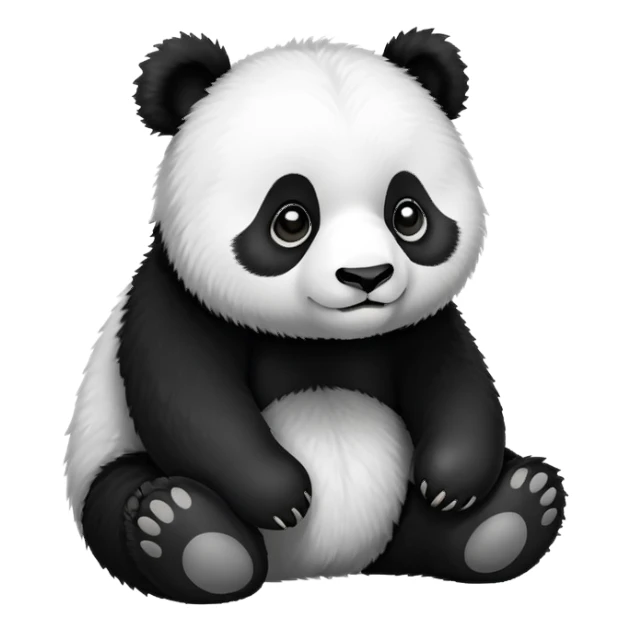 Love panda sticker