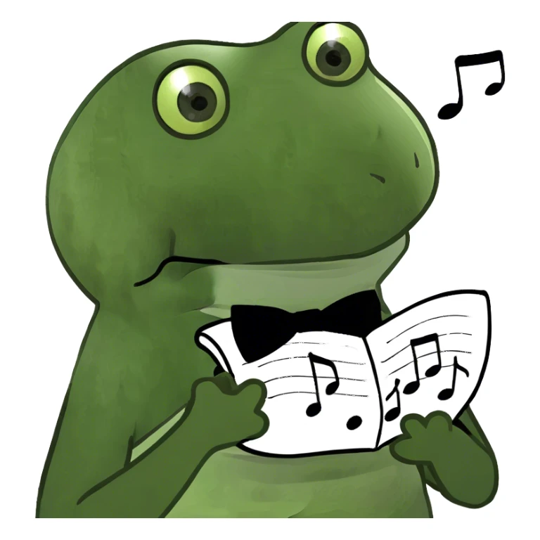 Musical consierge sticker