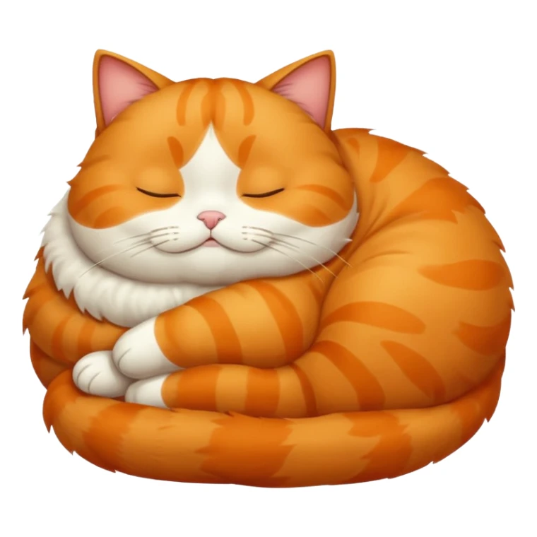 Fat cat sticker