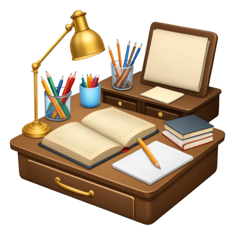 Study Room Items sticker