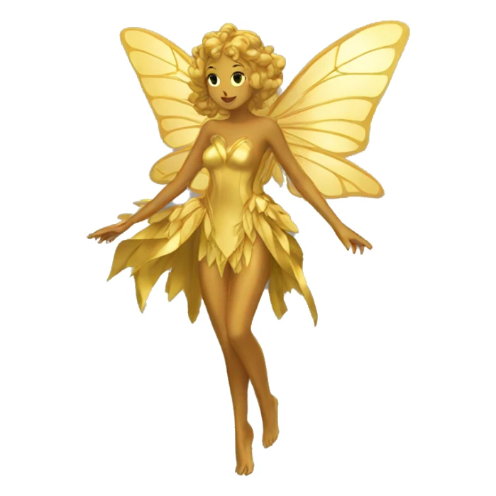 golden nymph Visio sticker