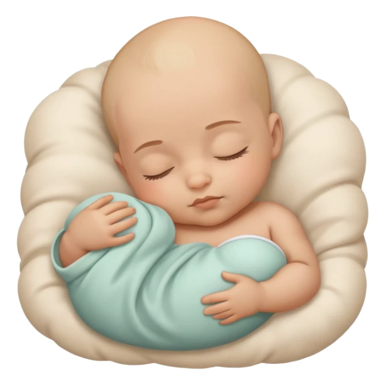 Sleeping baby  sticker