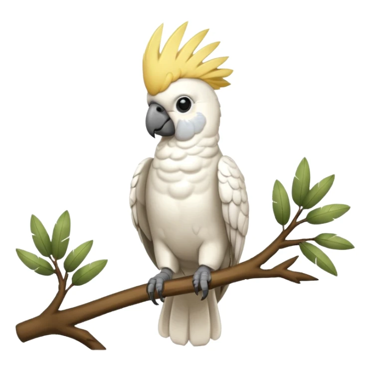 Cockatoo sticker