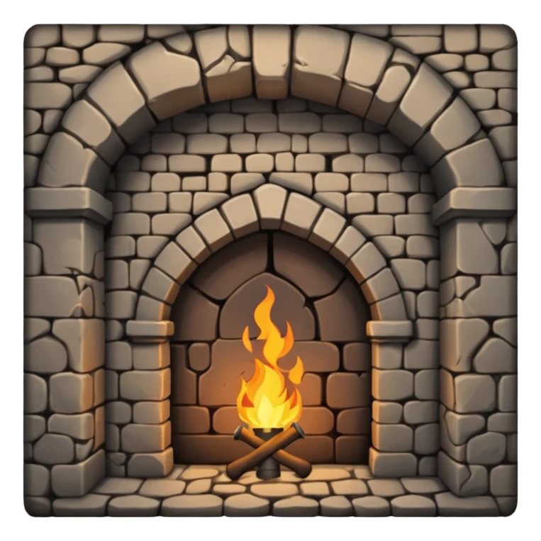 dungeon room in castle sticker