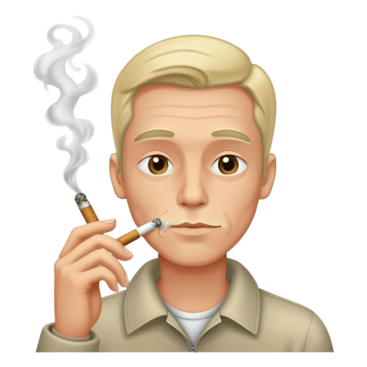 Stalin mit einem Joint  sticker