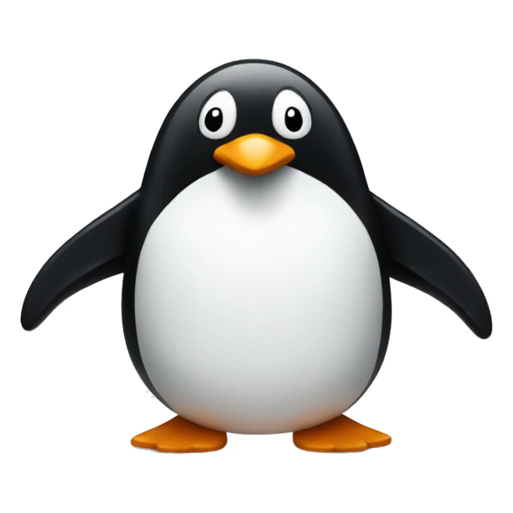 penguin hitting the griddy sticker