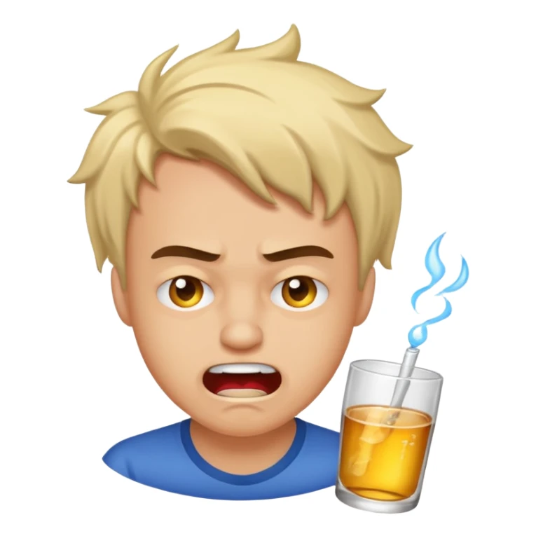 jorgeous drunk happy angry seizure sticker