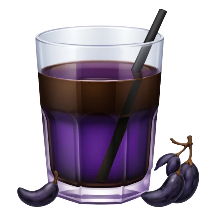 prune juice with prunes on the side sticker