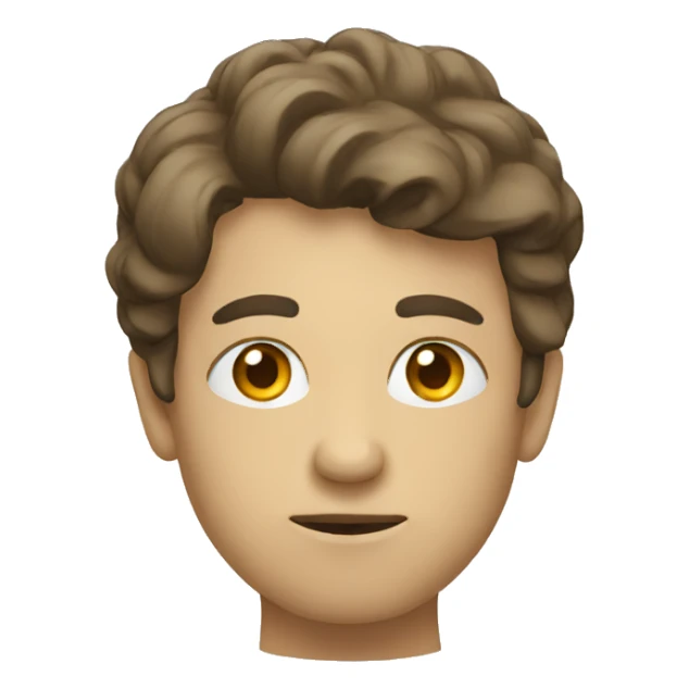 person thinking sticker