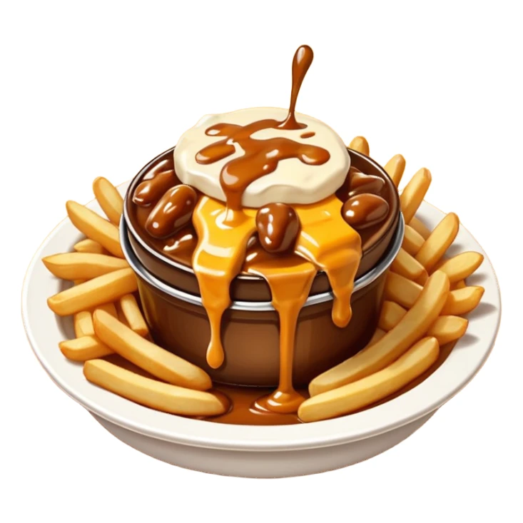 Poutine sticker