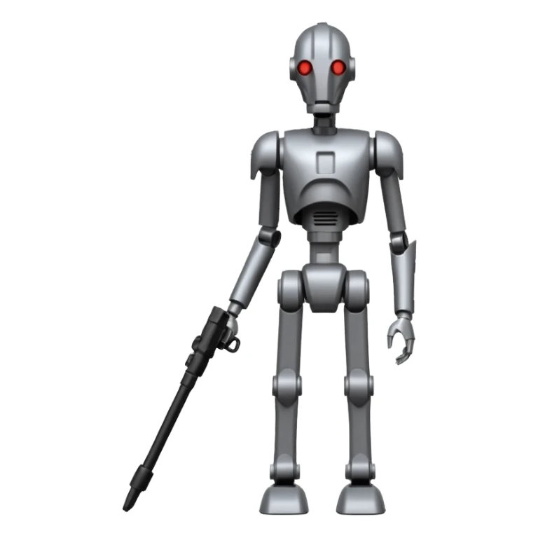 Battle droid from star wars sticker