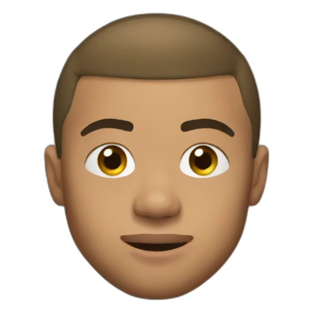 Kylian Mbappe qui stresse sticker