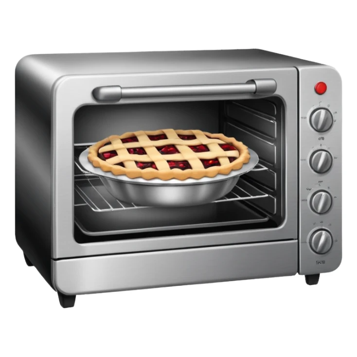 oven bakes sticker