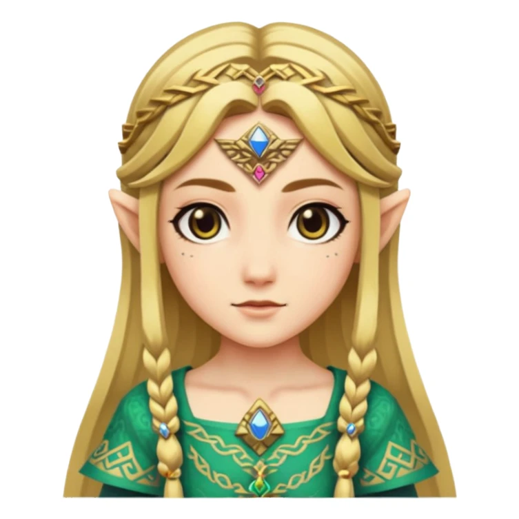 Zelda de TOTK  sticker
