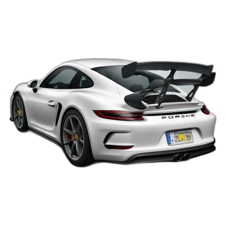 Porsche gt4 sticker