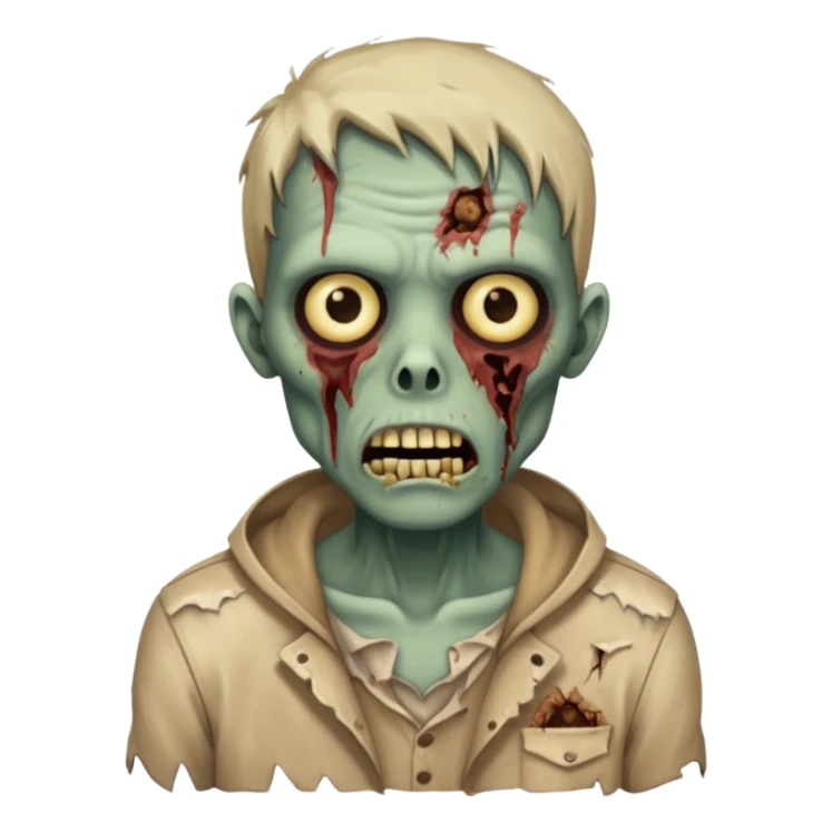 imagen de zombie sticker