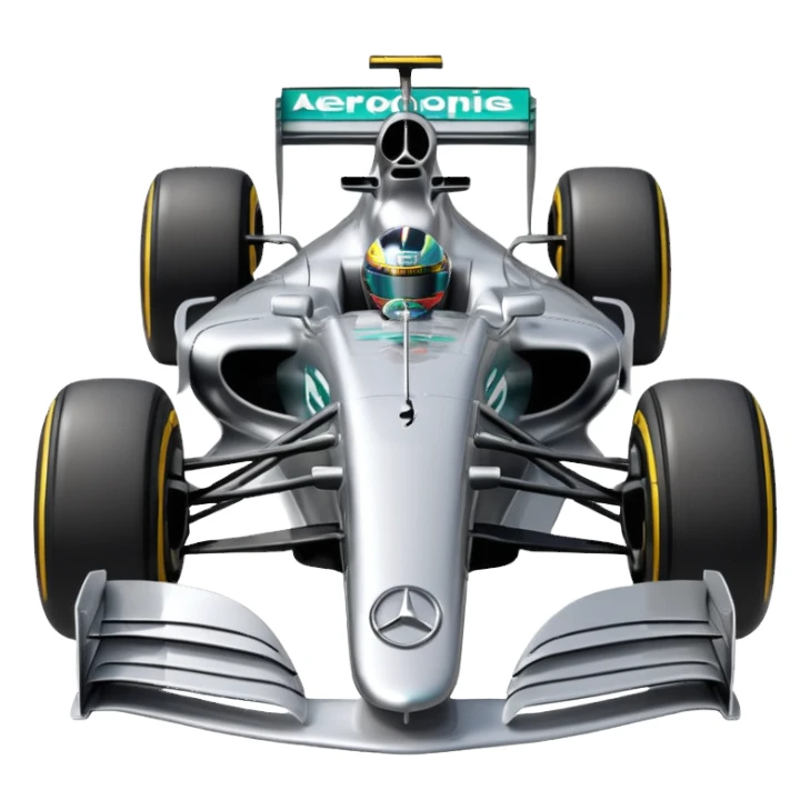 Formula 1 Mercedes  sticker