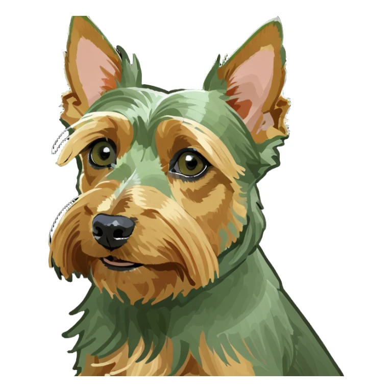 Silky Terrier sticker