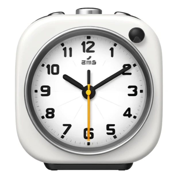 um DESPERTADOR minimalista sticker