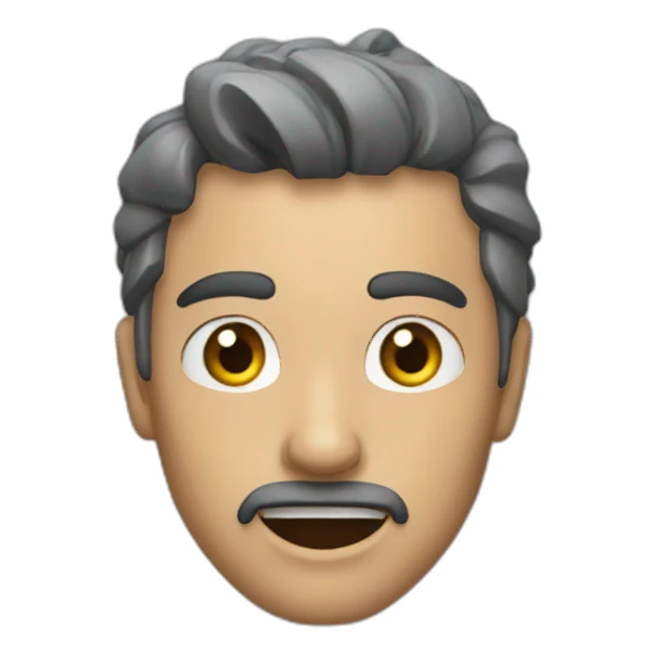 Alisone argent shoked sticker