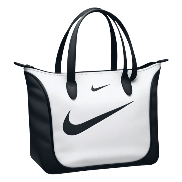 nike swoosh totebag sticker