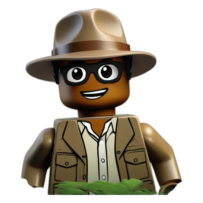 Lego jurassic park sticker