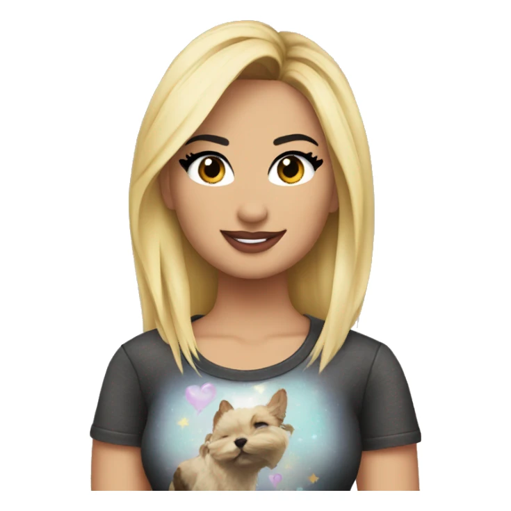 Demi Lovato in cute top sticker