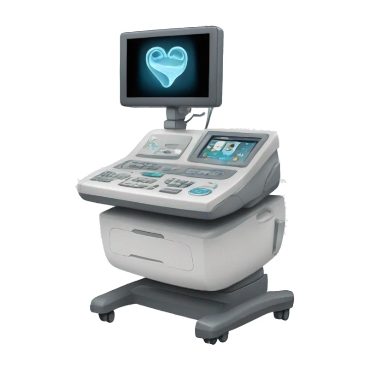 ultrasound machine sticker