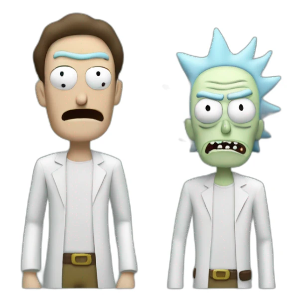 Rick and Morty rick sticker
