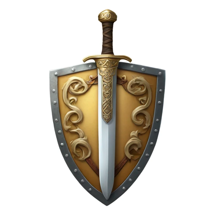 Throne and Liberty weapon type "Sword and Shield" sticker