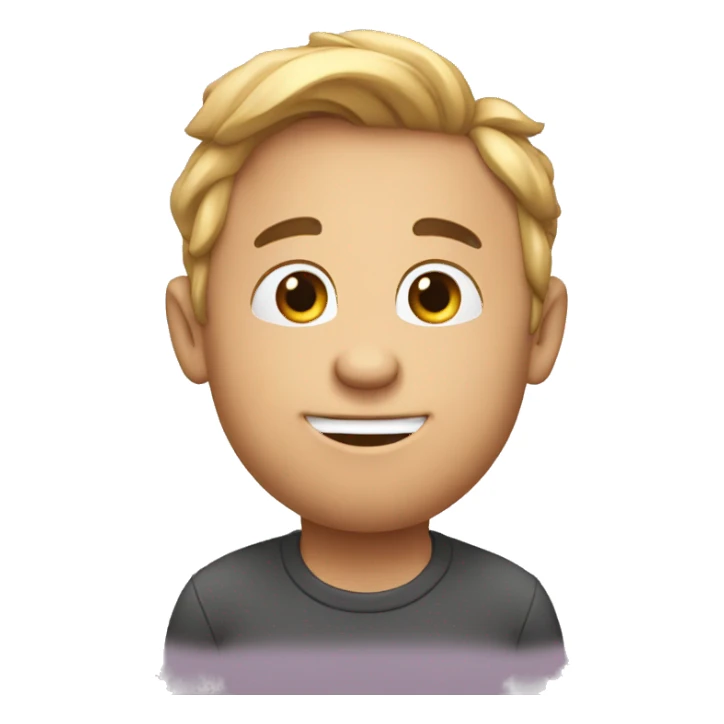 Tom cartoon says I love you sticker