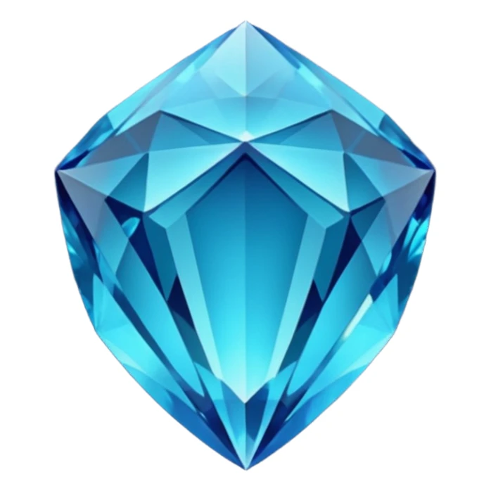 indicolite gem darker color sticker