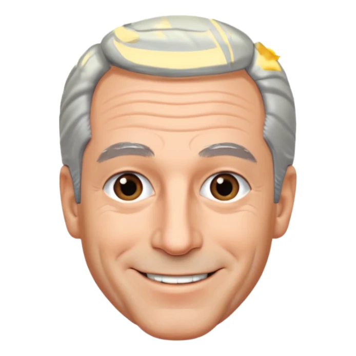 jeffrey epstein trolled face sticker