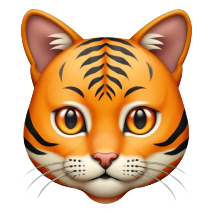 Tiger cat sticker
