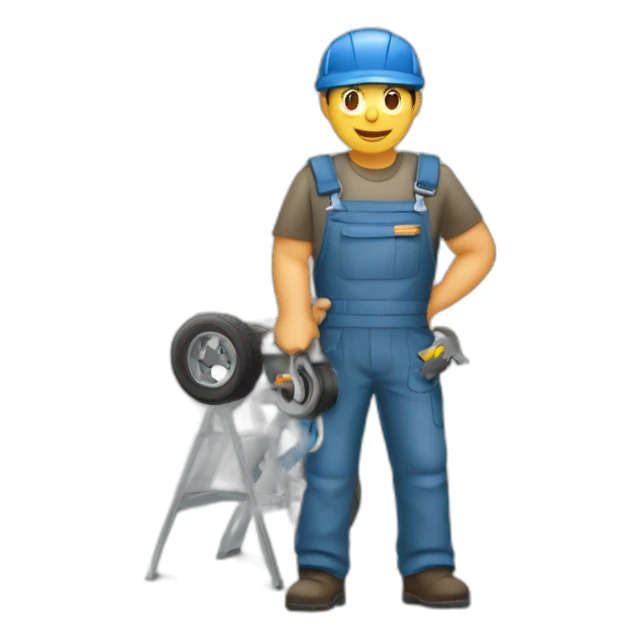 auto mechanic repairs bmw sticker