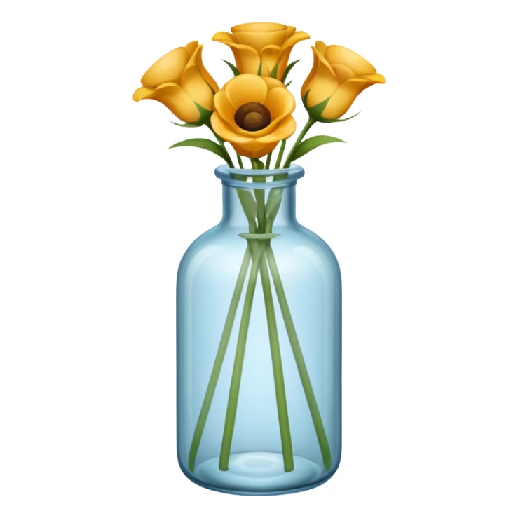 Glass Bottle Vase sticker