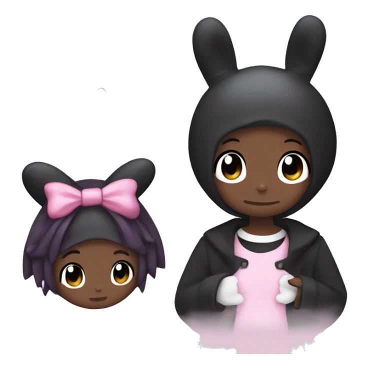 My melody and kuromi sticker