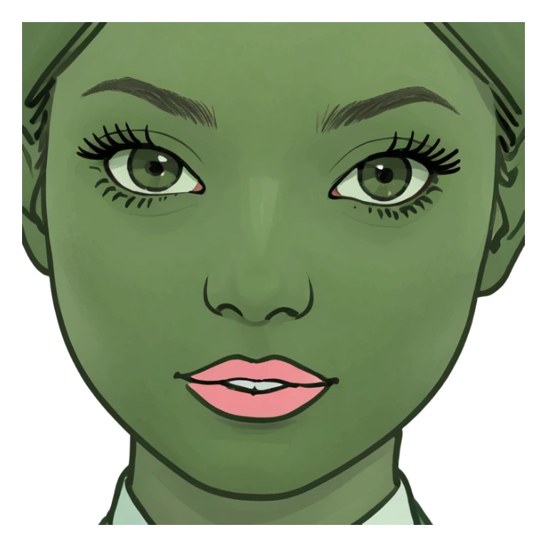 preppy makeup product  sticker