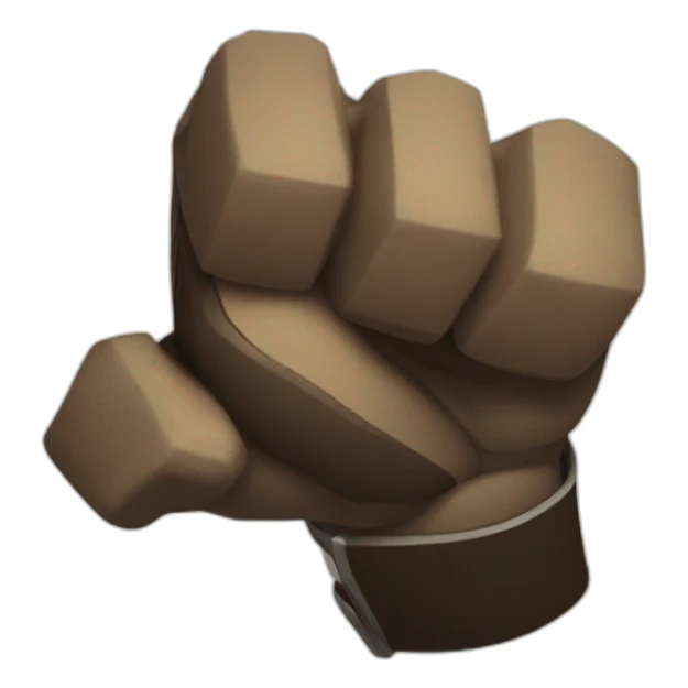 Doomfist punching sticker